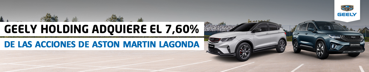 Geely Holding adquiere el 7,60% de las acciones de Aston Martin Lagonda